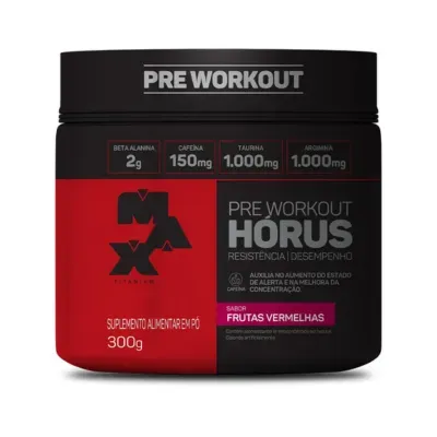 PRE TREINO HORUS FRUTAS VERM 300G